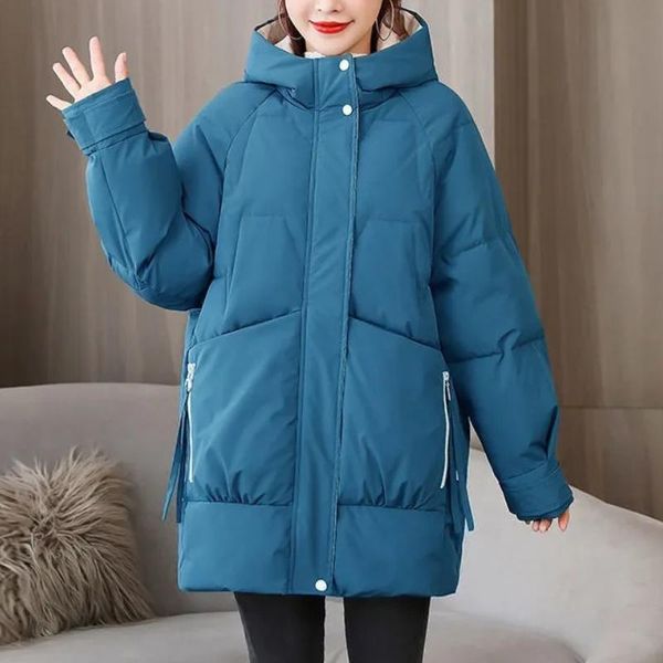 women's down & parkas fashion mid-length korean version of thick loose cotton-padded jacket youth padded 2021, Black
women's down & parkas fashion mid-length korean version of thick loose cotton-padded jacket youth padded 2021, Black