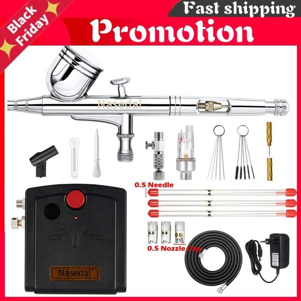 auto-sfunction airbrush compressor 0.3mm dual-action nt-66b kit for nail art model/cake/car painting professional spray guns
auto-sfunction airbrush compressor 0.3mm dual-action nt-66b kit for nail art model/cake/car painting professional spray guns