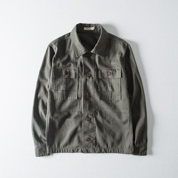 men's jackets m-3xl autumn and spring cotton men brand fashion mens jacket turn-down collar army green outerwear male chaqueta jas, Black;brown
men's jackets m-3xl autumn and spring cotton men brand fashion mens jacket turn-down collar army green outerwear male chaqueta jas, Black;brown