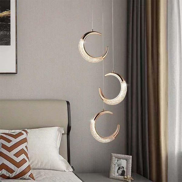 chandeliers modern simple acrylic moon shape led light source long line single head small chandelier living room dining decoration
chandeliers modern simple acrylic moon shape led light source long line single head small chandelier living room dining decoration