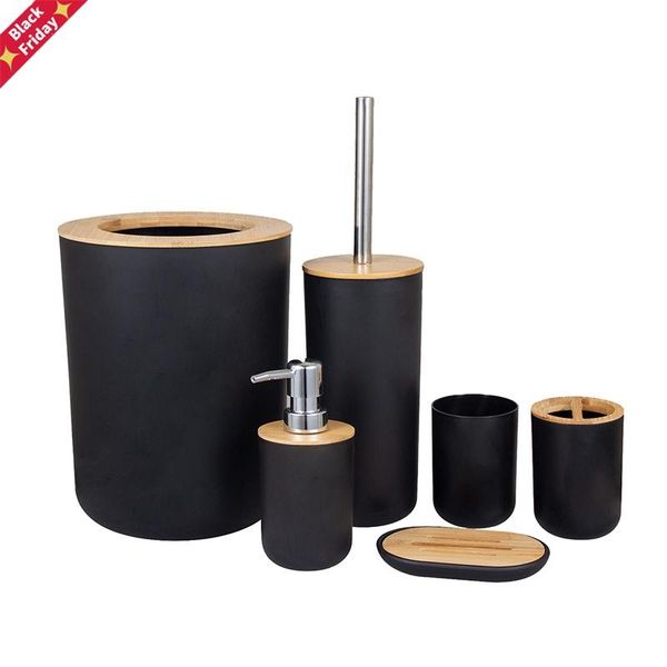 6pcs black bathroom accessories toothbrush holder bin soap dish dispenser tumbler toilet brush set grey white bath accessory
6pcs black bathroom accessories toothbrush holder bin soap dish dispenser tumbler toilet brush set grey white bath accessory