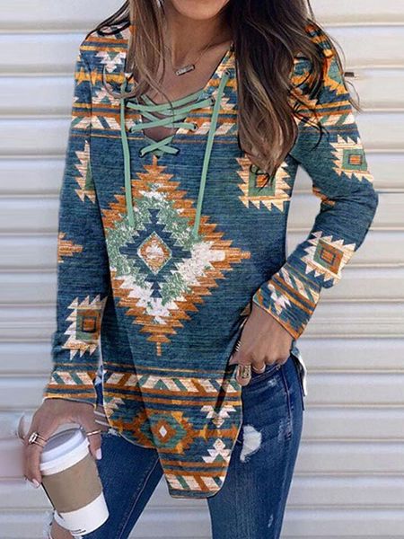 women's blouses & shirts long sleeve t shirt women v neck lace up blouse plaid print graphic tee casual autumn streetwear y2k aesthetic, White
women's blouses & shirts long sleeve t shirt women v neck lace up blouse plaid print graphic tee casual autumn streetwear y2k aesthetic, White