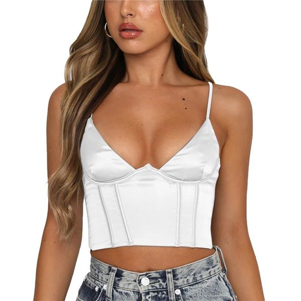 women's tanks & camis women y2k push up bustier corset crop sleeveless backless strap e girls streetwear shirt, White
women's tanks & camis women y2k push up bustier corset crop sleeveless backless strap e girls streetwear shirt, White