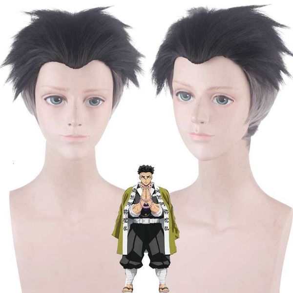 drifter's killing blade wails, island walking ghost cosplay wig beauty pointed back head rock pillar, Black
drifter's killing blade wails, island walking ghost cosplay wig beauty pointed back head rock pillar, Black