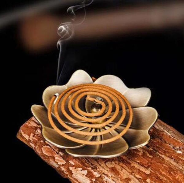 fragrance lamps alloy incense burner antique room sandalwood buddhist temples point coil agarwood incens
fragrance lamps alloy incense burner antique room sandalwood buddhist temples point coil agarwood incens
