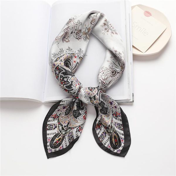 scarves luxury headscarf square scarf for women neckerchief female satin silk shawl foulard hijab hair bands headband head wraps bandana, Blue;gray
scarves luxury headscarf square scarf for women neckerchief female satin silk shawl foulard hijab hair bands headband head wraps bandana, Blue;gray