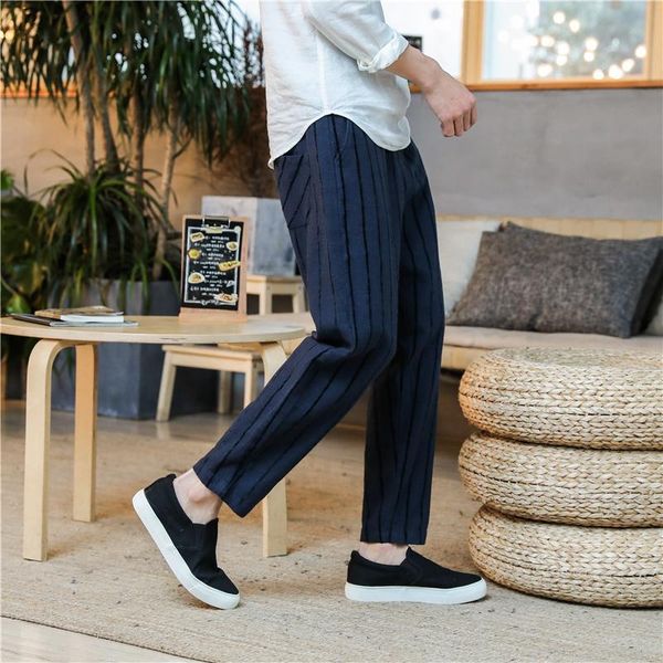 men's pants wanansn casual striped pocket slim jogging fashion straight cotton street dress retro s-3xl, Black
men's pants wanansn casual striped pocket slim jogging fashion straight cotton street dress retro s-3xl, Black