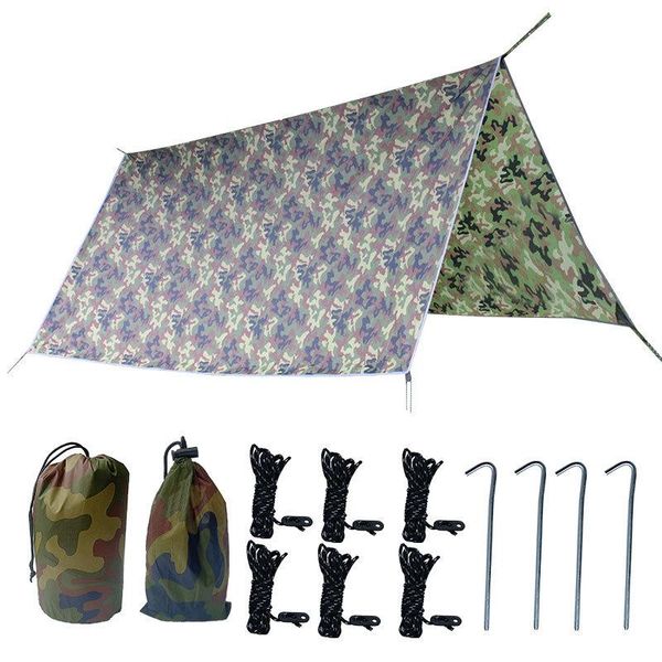 300*300cm camping mat ultralight outdoor waterproof tent camouflage sleeping blanket canopy hiking beach family travel picni pads
300*300cm camping mat ultralight outdoor waterproof tent camouflage sleeping blanket canopy hiking beach family travel picni pads