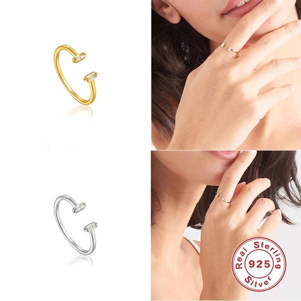 aide 925 sterling silver opening adjustable rectangle zircon crystal minimalist finger rings for women girl party office jewelry cluster, Golden;silver
aide 925 sterling silver opening adjustable rectangle zircon crystal minimalist finger rings for women girl party office jewelry cluster, Golden;silver