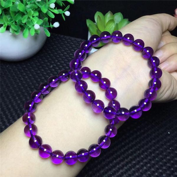 beaded, strands natural amethyst bracelets for women crystal stones girl birthday gift gems, Black
beaded, strands natural amethyst bracelets for women crystal stones girl birthday gift gems, Black