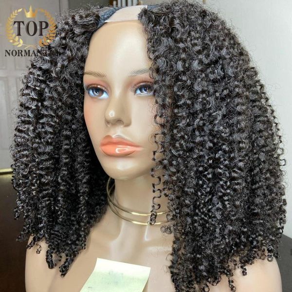 ormantic u part bob wig kinky curly human hair remy glueless for black women lace wigs, Black;brown
ormantic u part bob wig kinky curly human hair remy glueless for black women lace wigs, Black;brown