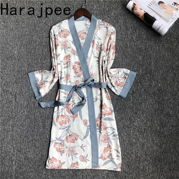 women's sleepwear harajpee robes spring pajamas women summer printed robe ice silk short sleeve thin household clothes autumn winter, Black;red
women's sleepwear harajpee robes spring pajamas women summer printed robe ice silk short sleeve thin household clothes autumn winter, Black;red
