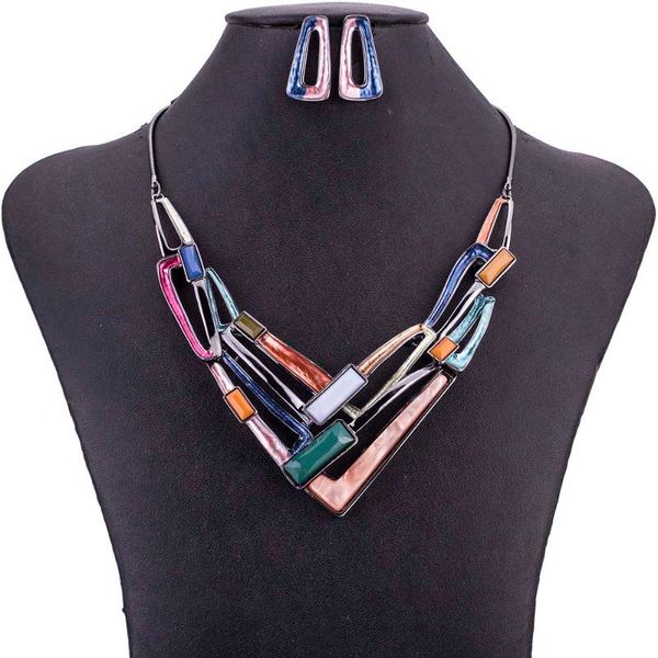 earrings & necklace ms1505002 fashion jewelry sets rainbow color woman's earring set nickle party gifts antique, Silver
earrings & necklace ms1505002 fashion jewelry sets rainbow color woman's earring set nickle party gifts antique, Silver