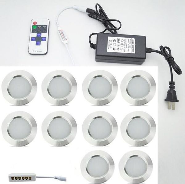 each set 3w dimmable led under cabinet closet round puck lamps wine bookshelf wardrobe motor homes lights light
each set 3w dimmable led under cabinet closet round puck lamps wine bookshelf wardrobe motor homes lights light