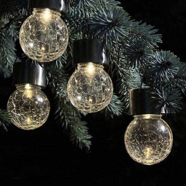 party decoration hanging solar lights outdoor decorative crackle glass ball light waterproof globe lighting with handle garden holiday
party decoration hanging solar lights outdoor decorative crackle glass ball light waterproof globe lighting with handle garden holiday