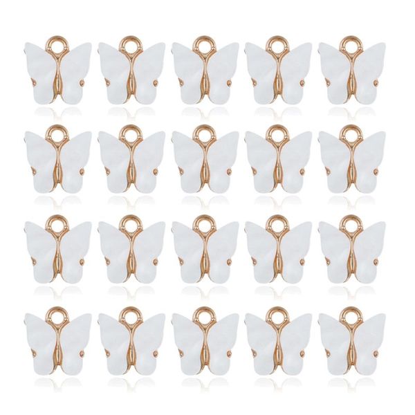 20pcs colorful acrylic butterfly charms pendant for diy necklace bracelet earrings jewelry making crafting 8 colors, Bronze;silver
20pcs colorful acrylic butterfly charms pendant for diy necklace bracelet earrings jewelry making crafting 8 colors, Bronze;silver