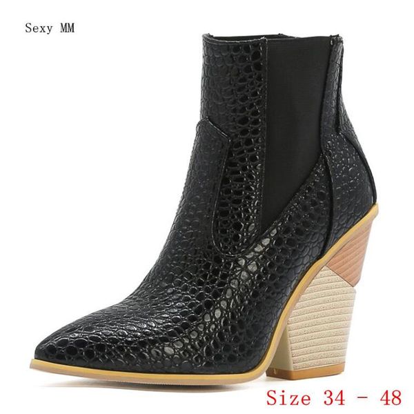 boots spring autumn high heels ankle women short ladies shoes botas botte femme plus size 34 - 40 41 42 43 44 45 46 47 48, Black
boots spring autumn high heels ankle women short ladies shoes botas botte femme plus size 34 - 40 41 42 43 44 45 46 47 48, Black