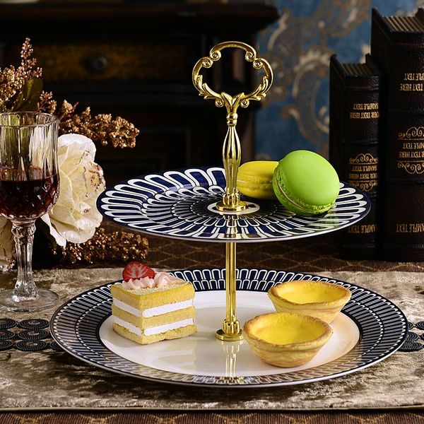dishes & plates bone china cake stand porcelain fruit rack blue ocean dessert tray double home decoration accessories
dishes & plates bone china cake stand porcelain fruit rack blue ocean dessert tray double home decoration accessories