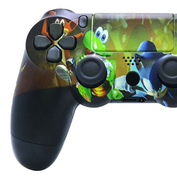 the limited edition bluetooth wireless controller for ps4 vibration joystick gamepad game handle controllers with logo eu or us retail box
the limited edition bluetooth wireless controller for ps4 vibration joystick gamepad game handle controllers with logo eu or us retail box