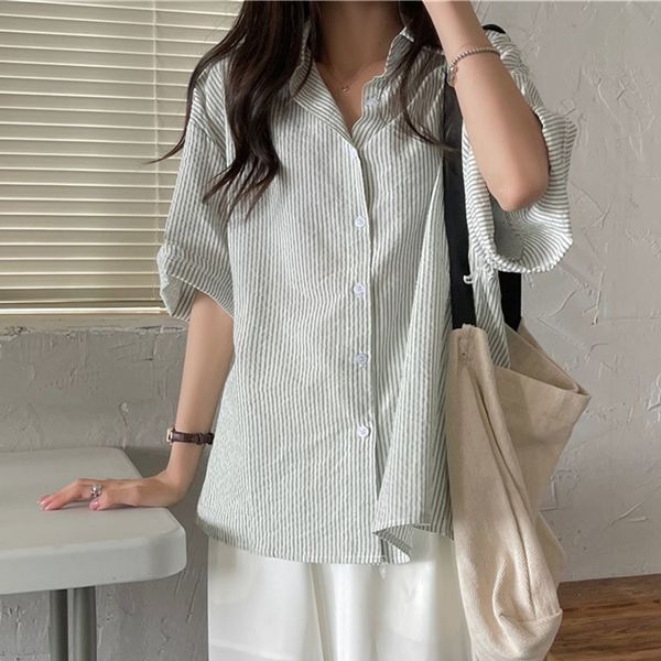 women's hoodies & sweatshirts hzirip shirt with loose stripes, retr o summer style, casual and half-sleeve t-shirts, for urban fashion,, Black
women's hoodies & sweatshirts hzirip shirt with loose stripes, retr o summer style, casual and half-sleeve t-shirts, for urban fashion,, Black