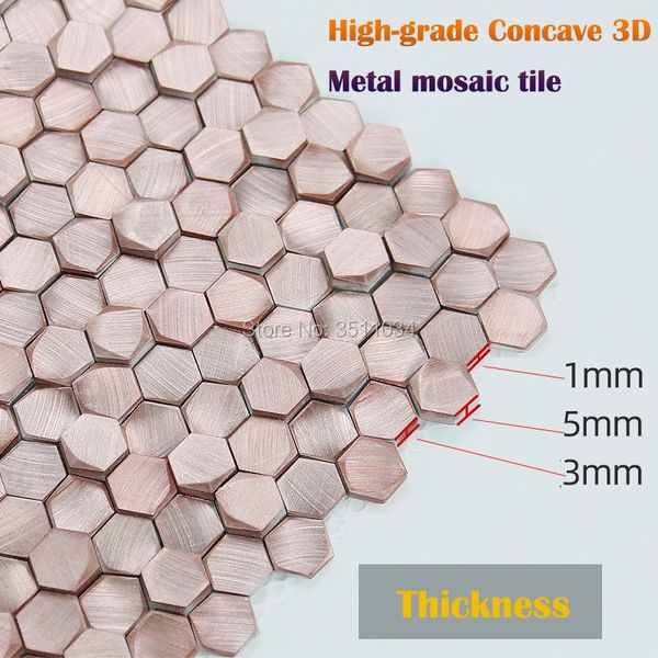 wall stickers high-grade concave 3d metal mosaic tile 1 box 20pcs square feet aluminum hexagon for counter living room background
wall stickers high-grade concave 3d metal mosaic tile 1 box 20pcs square feet aluminum hexagon for counter living room background