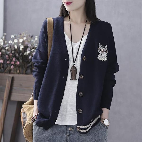 autumn women cardigans casual womens sweaters long sleeve single breasted knitted cardigan winter thick loose solid outwear, White;black
autumn women cardigans casual womens sweaters long sleeve single breasted knitted cardigan winter thick loose solid outwear, White;black