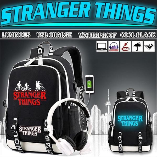 luminous bag multifunction usb charging stranger things travel canvas student backpack for teenagers boys girls school
luminous bag multifunction usb charging stranger things travel canvas student backpack for teenagers boys girls school