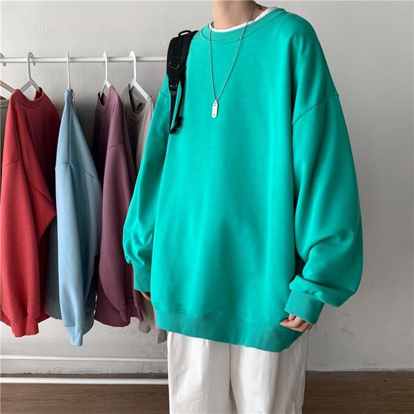 spring sweatshirt male street boy round collar loose all-match clothes korean version trend lovers candy color coat men's hoodies & swe, Black
spring sweatshirt male street boy round collar loose all-match clothes korean version trend lovers candy color coat men's hoodies & swe, Black