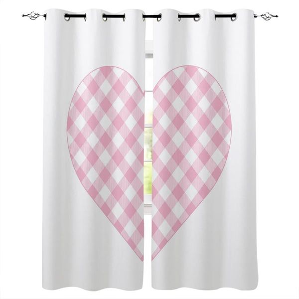 curtain & drapes valentine's day pink plaid love heart curtains for living room child bedroom window treatment blinds kitchen
curtain & drapes valentine's day pink plaid love heart curtains for living room child bedroom window treatment blinds kitchen