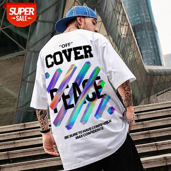 summer big letter printing round neck short-sleeved t-shirt men's half-sleeved tide brand hong kong style loose ins #1x0m, White;black
summer big letter printing round neck short-sleeved t-shirt men's half-sleeved tide brand hong kong style loose ins #1x0m, White;black