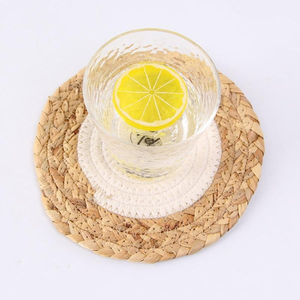 mats & pads natural straw rope woven placemat handmade cushion double-meal table mat durable insulation anti-skidding pad kitchen dining
mats & pads natural straw rope woven placemat handmade cushion double-meal table mat durable insulation anti-skidding pad kitchen dining