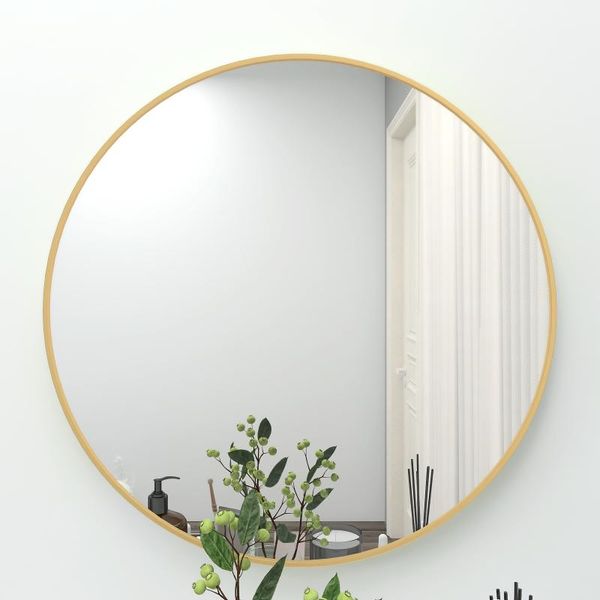 mirrors 24" wall circle mirror large round gold farmhouse circular for decor big bathroom make up vanity
mirrors 24" wall circle mirror large round gold farmhouse circular for decor big bathroom make up vanity