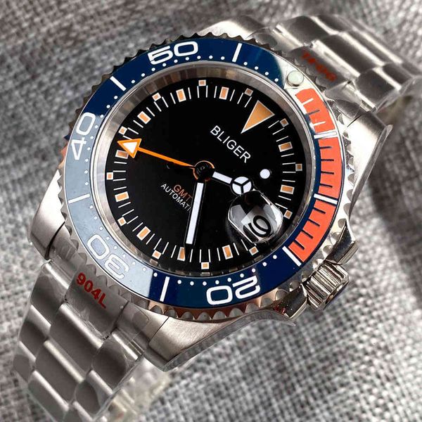 gmt herenhorloge mode bliger 40mm sub automatic orange index slide lock close born bracelet unidirectional bezel ring, Slivery;brown
gmt herenhorloge mode bliger 40mm sub automatic orange index slide lock close born bracelet unidirectional bezel ring, Slivery;brown