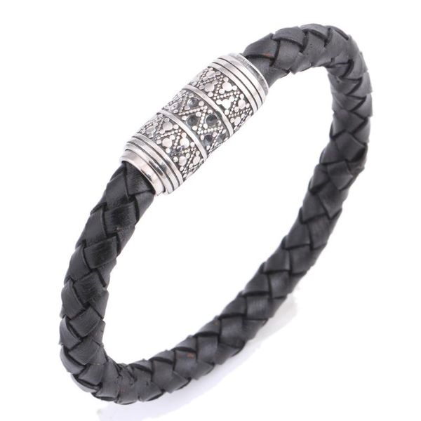 sell fashion men bracelet bangle black leather jewelry magnetic clasp accessories wholesale link, chain
sell fashion men bracelet bangle black leather jewelry magnetic clasp accessories wholesale link, chain