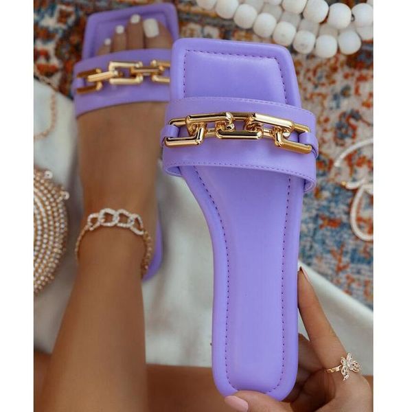 summer fashion women's slippers solid color chain ladies outdoor slides flat breathable beach shoes woman plus size flip flops, Black
summer fashion women's slippers solid color chain ladies outdoor slides flat breathable beach shoes woman plus size flip flops, Black