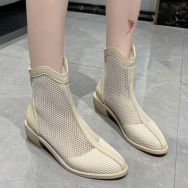 boots lucyever breathable mesh gladiator women summer square heel hollow out ankle woman outdoor zip patchwork casual shoes, Black
boots lucyever breathable mesh gladiator women summer square heel hollow out ankle woman outdoor zip patchwork casual shoes, Black