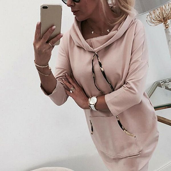 hoodies women dresses dress autumn winter casual hooded sweatshirt ladies long sleeve pink pocket pullover, Black;gray
hoodies women dresses dress autumn winter casual hooded sweatshirt ladies long sleeve pink pocket pullover, Black;gray