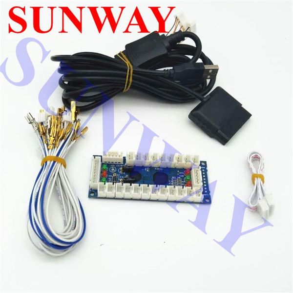 game controllers & joysticks zero delay arcade usb encoder play station pc ps2 ps3 joystick for 2pin rocker + sanwa push buttons cable
game controllers & joysticks zero delay arcade usb encoder play station pc ps2 ps3 joystick for 2pin rocker + sanwa push buttons cable