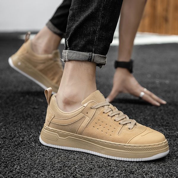 dress shoes autumn fashion pu leather men casual sneakers footwear soft rubber male flats 3 color mens vulcanized, Black
dress shoes autumn fashion pu leather men casual sneakers footwear soft rubber male flats 3 color mens vulcanized, Black