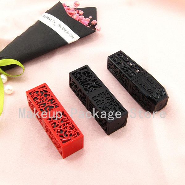 10/30/50pcs red black hollow lipstick tube 12.1mm empty lip container shell packaging cosmetics refillable diy storage bottles & jars
10/30/50pcs red black hollow lipstick tube 12.1mm empty lip container shell packaging cosmetics refillable diy storage bottles & jars