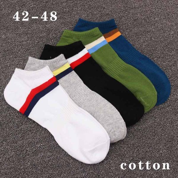men's socks large size spring summer sports breathable fitted striped ankle sock gifts for men meias plus 44 45 46 47 sox, Black
men's socks large size spring summer sports breathable fitted striped ankle sock gifts for men meias plus 44 45 46 47 sox, Black