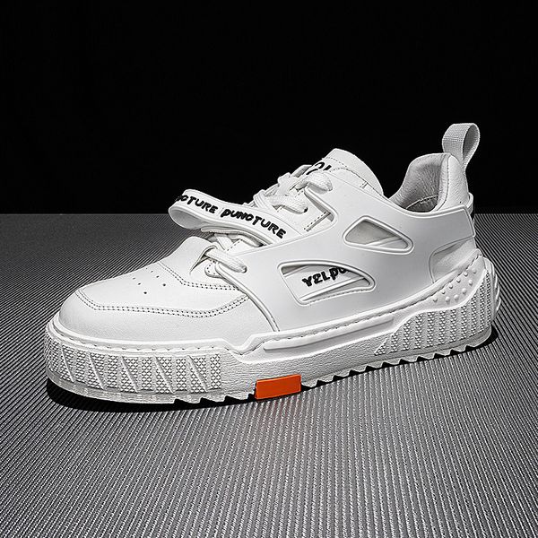 mecha 2021 fashion sports casual 's white functional student board ro thick soled versatile shoes men, Black
mecha 2021 fashion sports casual 's white functional student board ro thick soled versatile shoes men, Black