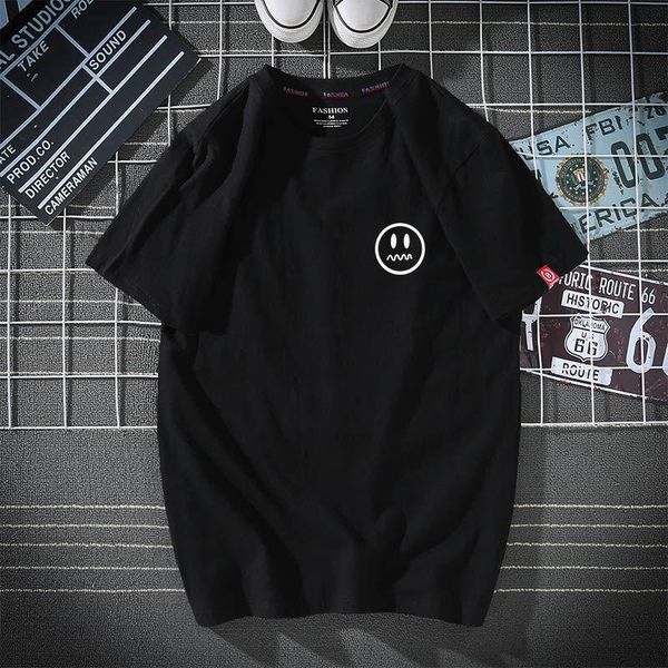 men's t-shirts 2021 summer short-sleeved t-shirt cotton round neck trendy compassionate half-sleeved bottoming shirt large size, White;black
men's t-shirts 2021 summer short-sleeved t-shirt cotton round neck trendy compassionate half-sleeved bottoming shirt large size, White;black