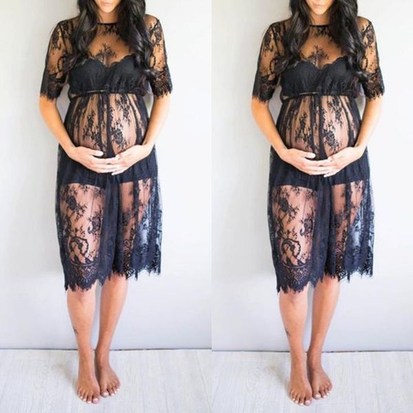 maternity dresses women's pregnancy clothes dress short sleeve lace pography zwangerschaps kleding grossesse, White
maternity dresses women's pregnancy clothes dress short sleeve lace pography zwangerschaps kleding grossesse, White
