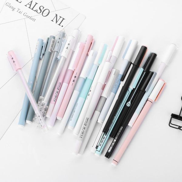 gel pens 1pc black pen for school writing 0.38/0.5mm aesthetic student office stationery supplies cute beautiful signature water
gel pens 1pc black pen for school writing 0.38/0.5mm aesthetic student office stationery supplies cute beautiful signature water