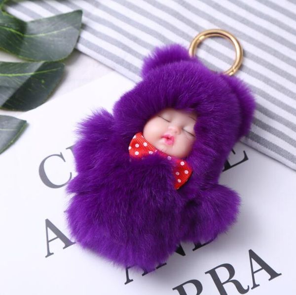 keychains cute pluff keychain rex genuine fur key chains bag toys doll fluffy pom lovely pompom sleeping baby keyring, Silver
keychains cute pluff keychain rex genuine fur key chains bag toys doll fluffy pom lovely pompom sleeping baby keyring, Silver
