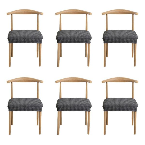 6pcs dining chair slipcover reusable polyester jacquard weave high stretch washable seat cover solid removable soft easy install covers
6pcs dining chair slipcover reusable polyester jacquard weave high stretch washable seat cover solid removable soft easy install covers