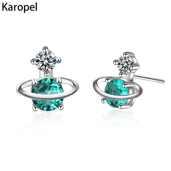 stud karopel 925 sterling silver cute little green planet star earring zircon earrings for women fashion jewelry accessories, Golden;silver
stud karopel 925 sterling silver cute little green planet star earring zircon earrings for women fashion jewelry accessories, Golden;silver