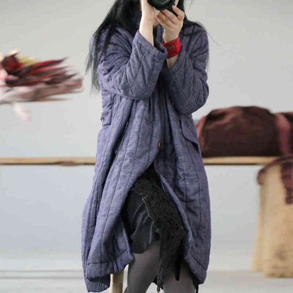 johnature winter cotton linen trench coat leisure women clothes o-neck collar pockets full sleeve casual long coats 210521, Black
johnature winter cotton linen trench coat leisure women clothes o-neck collar pockets full sleeve casual long coats 210521, Black