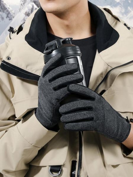 cycling gloves men's winter outdoor riding professional diagonal zipper waterproof warm ski non-slip fashion touch screen, Black
cycling gloves men's winter outdoor riding professional diagonal zipper waterproof warm ski non-slip fashion touch screen, Black